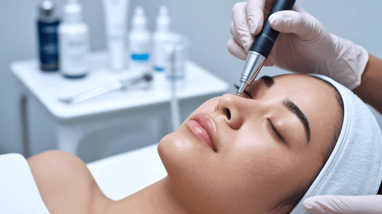 microneedling fine lines scar treatment tulsa