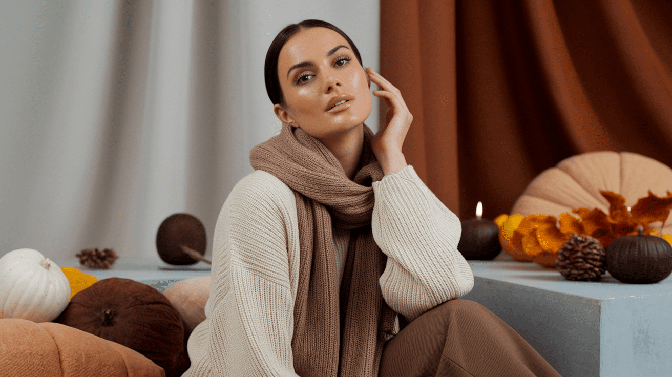 fall natural beauty look tulsa