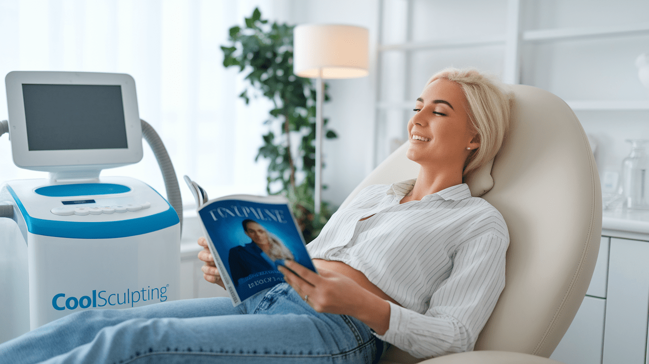coolsculpting treatment session tulsa