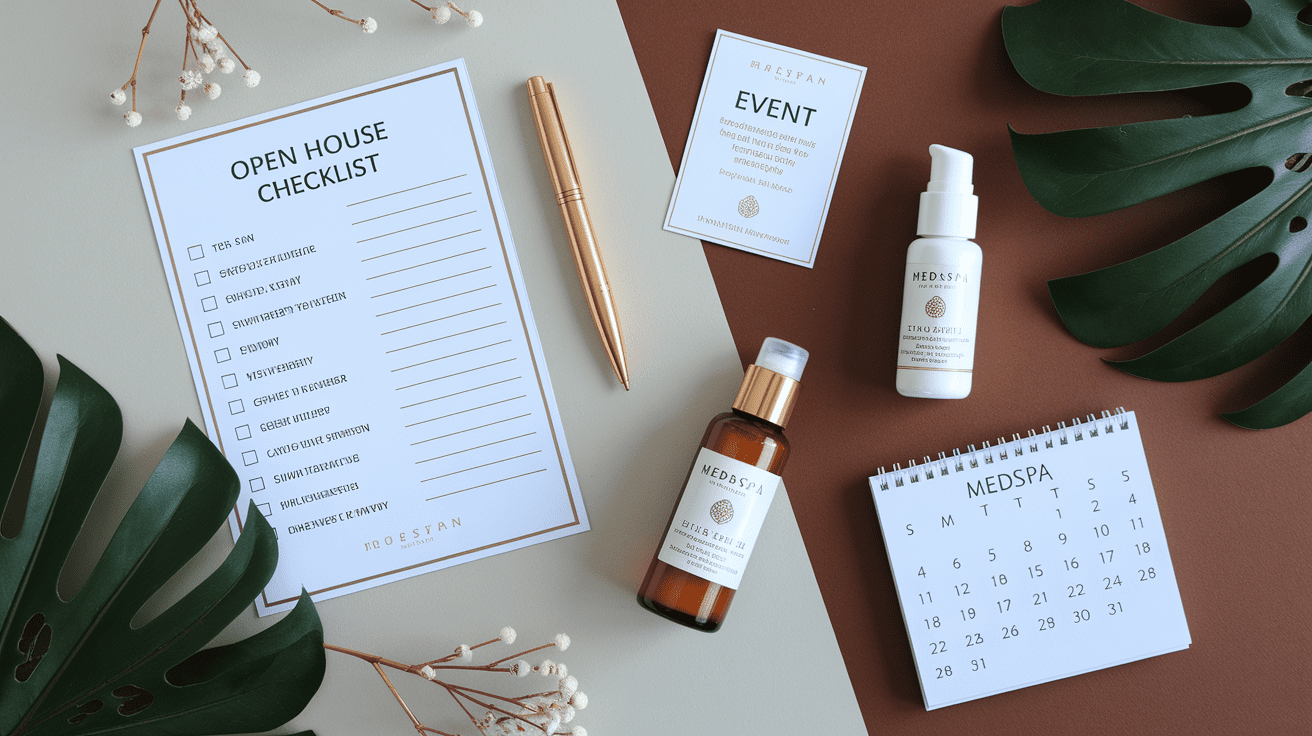open house event checklist flatlay tulsa