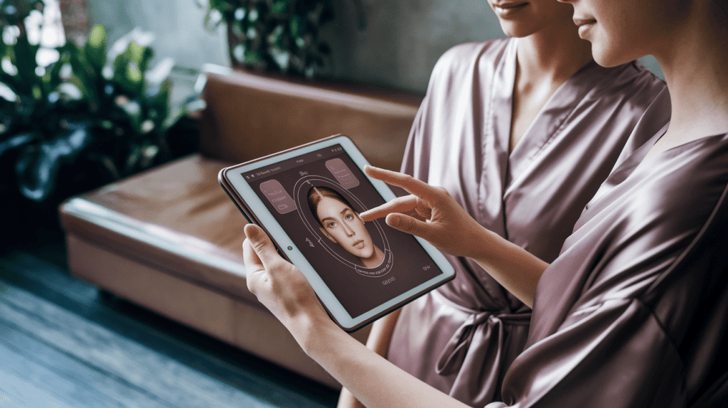 ai skin analysis digital facial scan tabletjpg min 1024x574 1