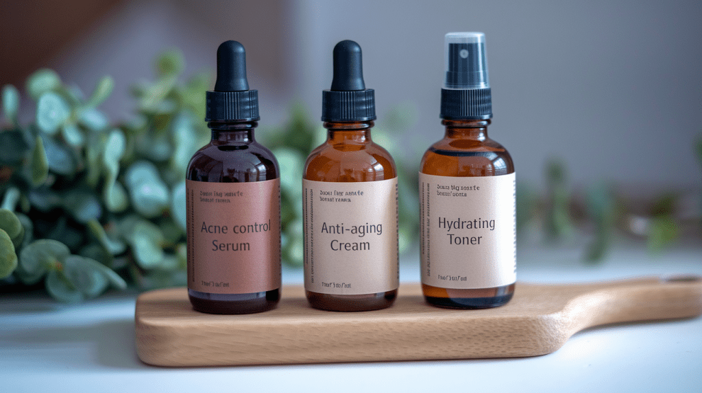 skin microbiome skincare products trio 1