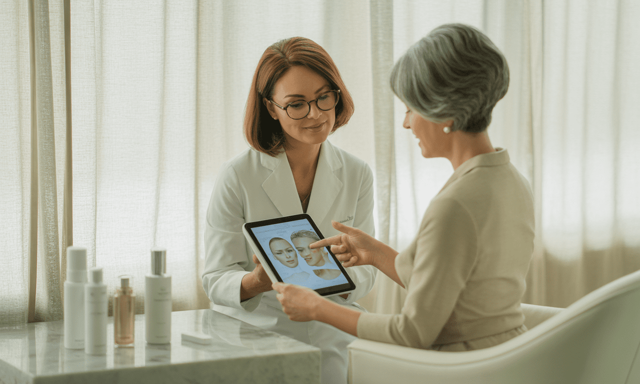 hormones in skin aging consultation