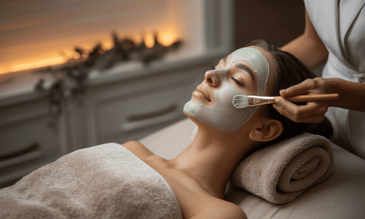 stress accelerates skin aging facial mask