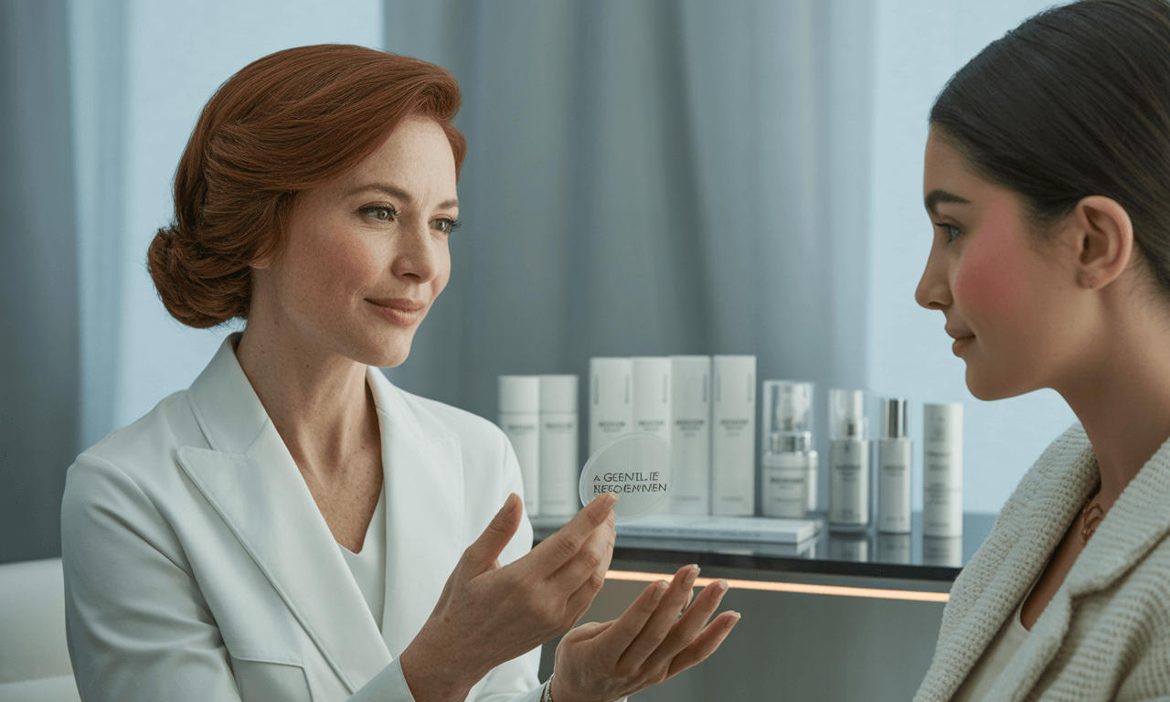 over exfoliating skin