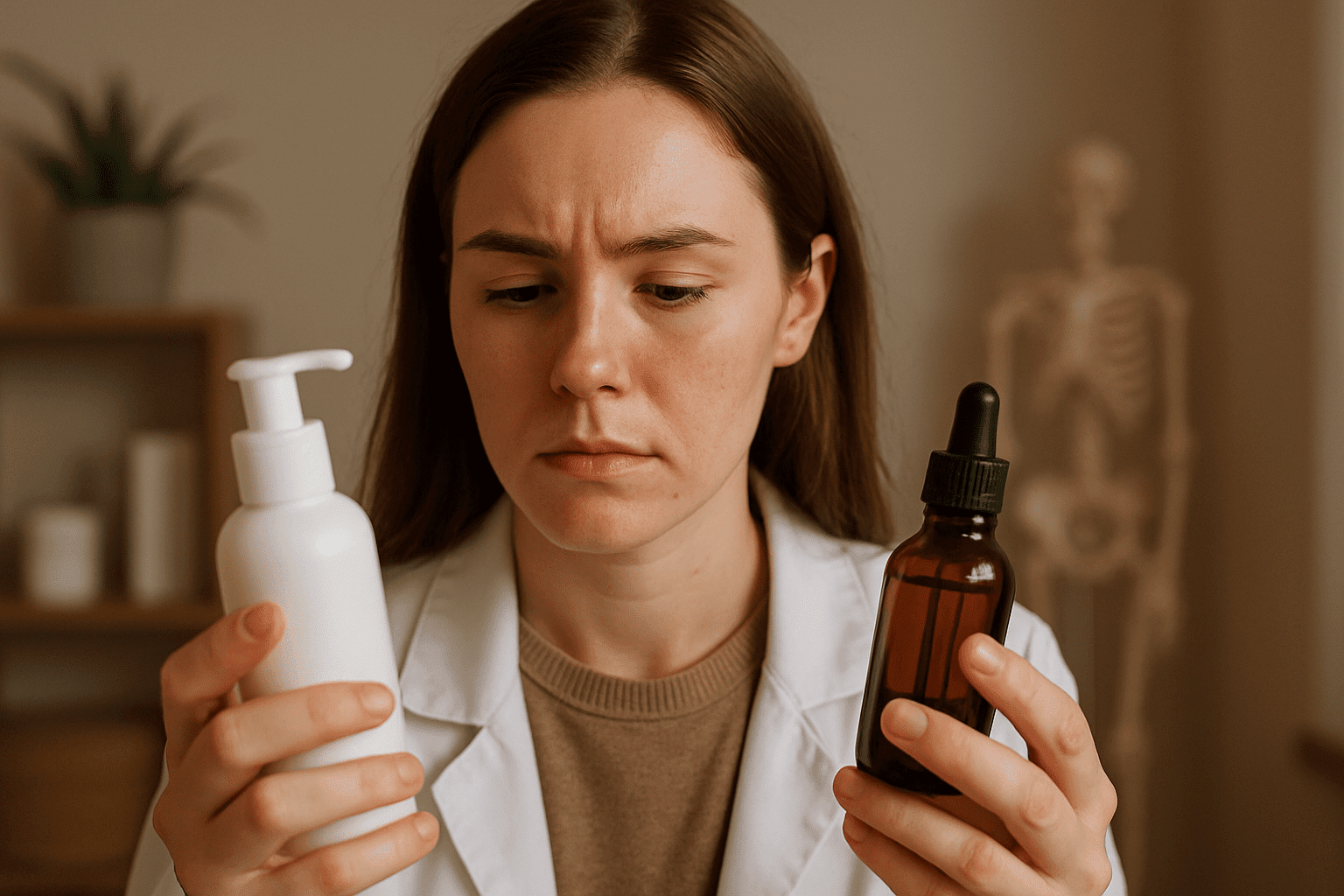 2025 08 skincareinstitute.net woman comparing skincare products v1