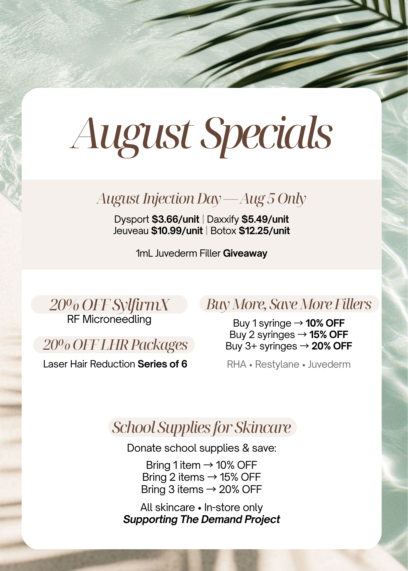 sci august specials