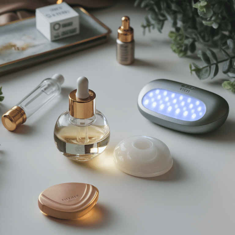 2022 skincare trends flatlay tulsa