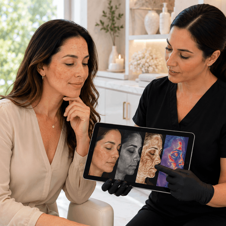 Why melasma treatments fail skin analysis consultation