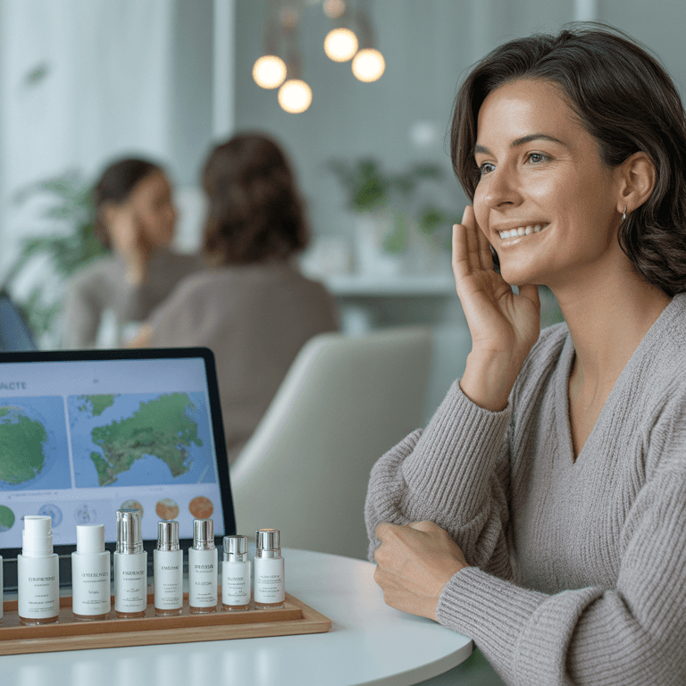 climate skincare product match