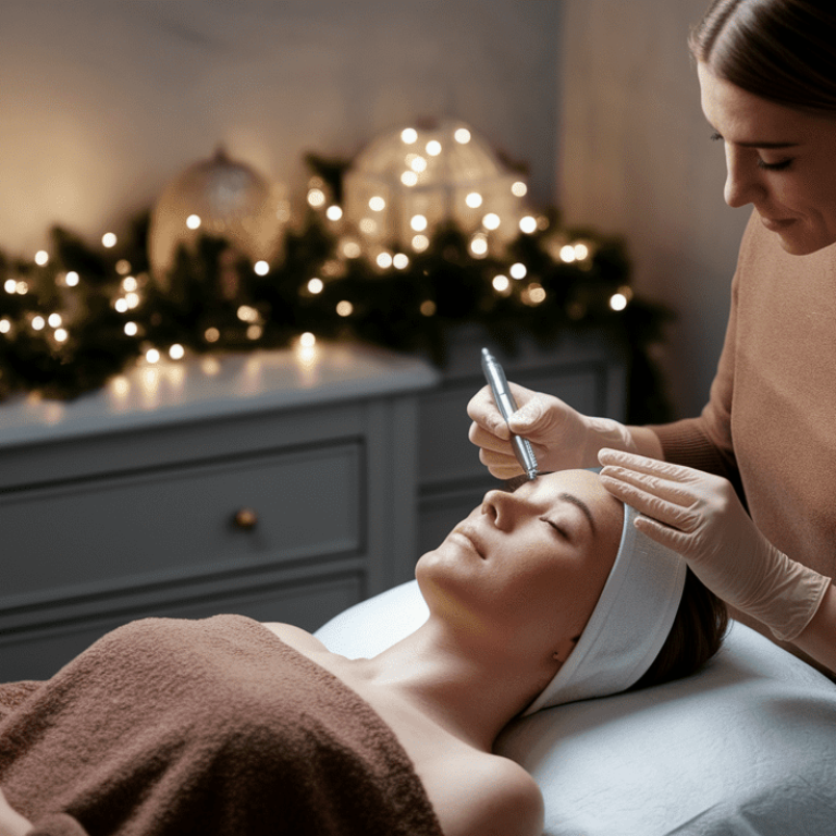 holiday glowup facial treatment tulsa