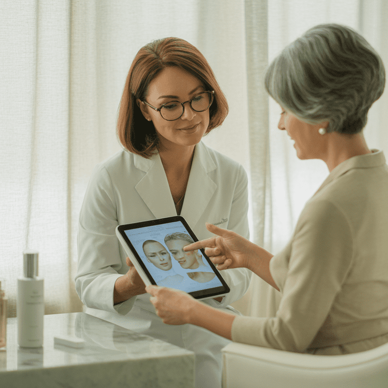 hormones in skin aging consultation