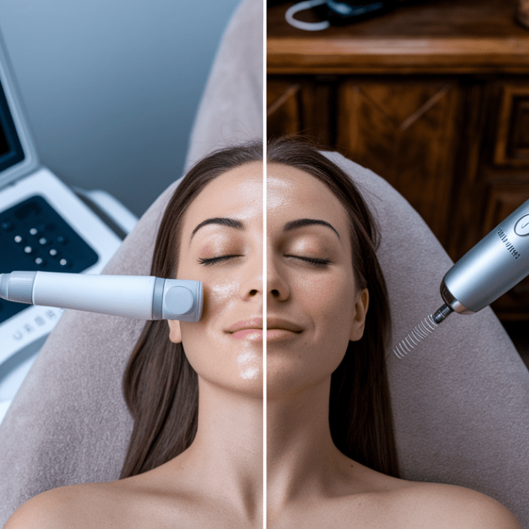 ultherapy vs rf microneedling tulsa