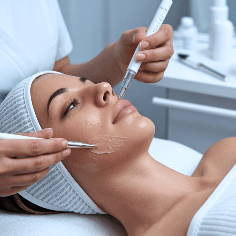 vitalize peel treatment session